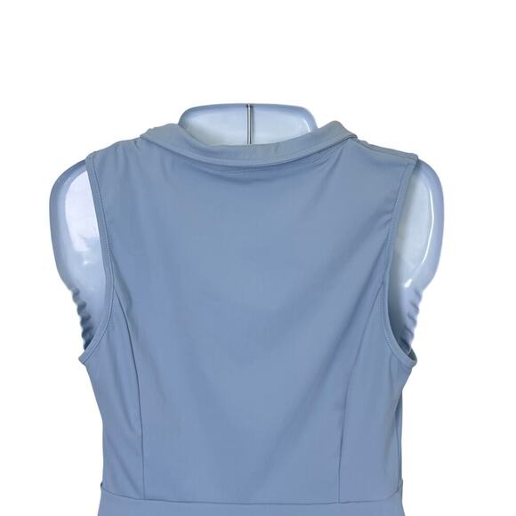 Tennis Pickle Ball Athletic Sleeveless Dress and Shorts Sky Blue Women's Sz M - Picture 7 of 12